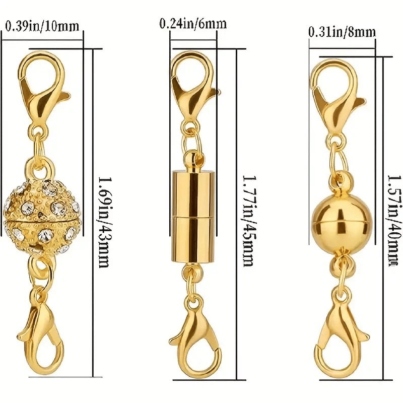 Only $18.99 Last Day Promotion!🔥 Magnetic Necklace Clasps and Closures