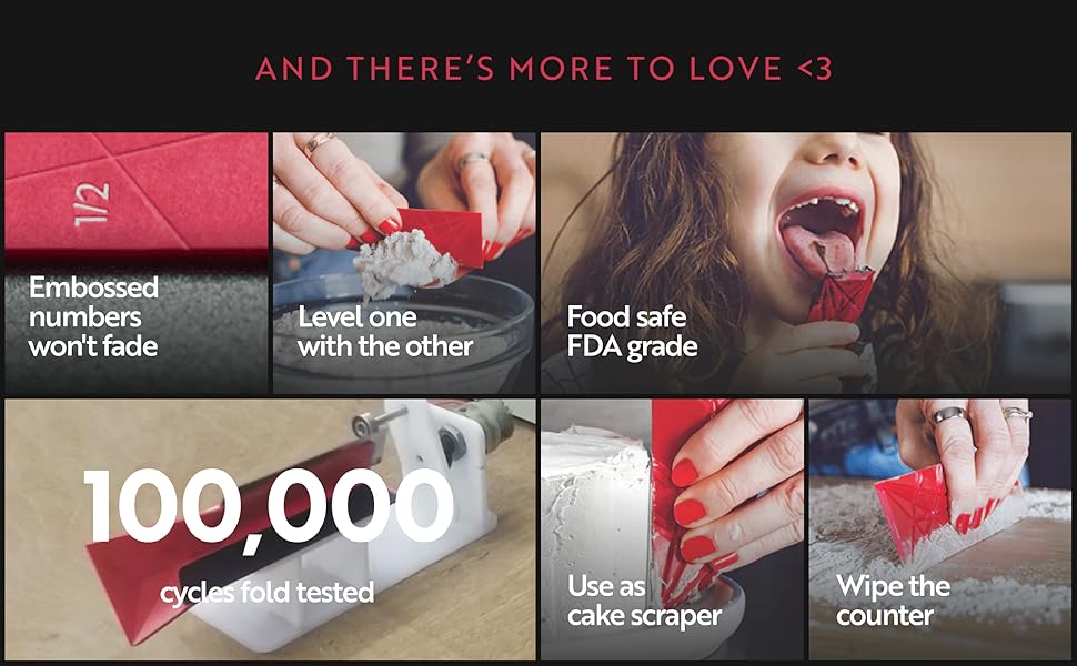 Original Flat 3-in-1 Folding Measuring Spoons