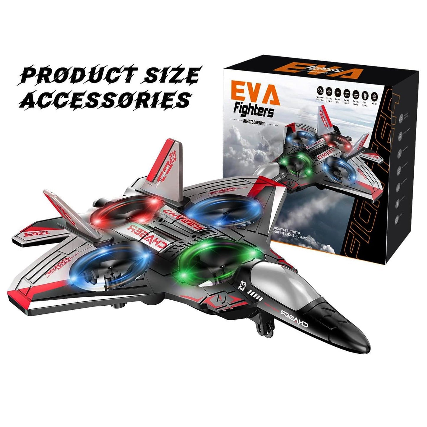 🎁🔥2025 New Style🔥 4DRC V50 Foam Remote Control Airplanes RC Planes for Kids Adults