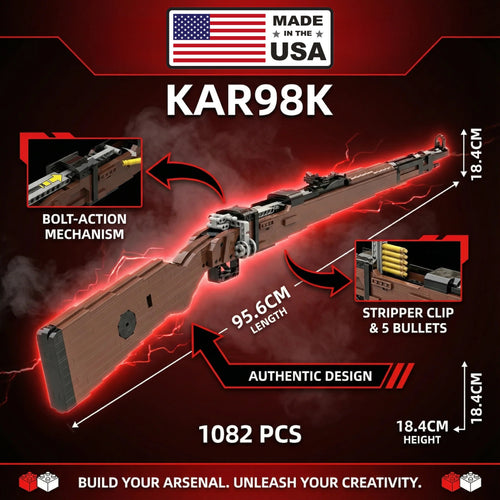 Apicello™ Functional Kar98K 1000+ PCS