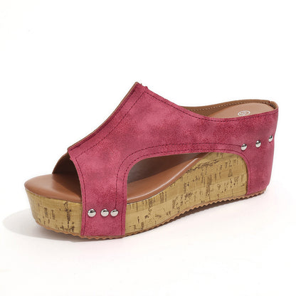 👠🩴Women’s RetroBay Buckle Peep