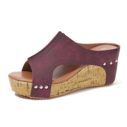👠🩴Women’s RetroBay Buckle Peep