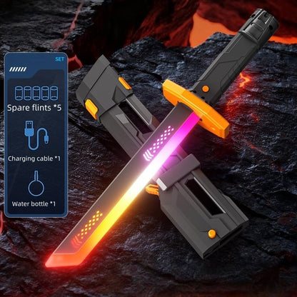 Lightsaber 7 Color Glowing Spark Sword