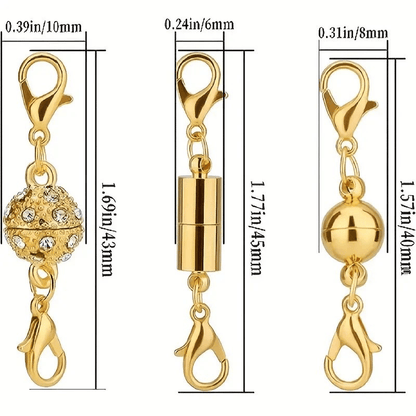 Only $18.99 Last Day Promotion!🔥 Magnetic Necklace Clasps and Closures
