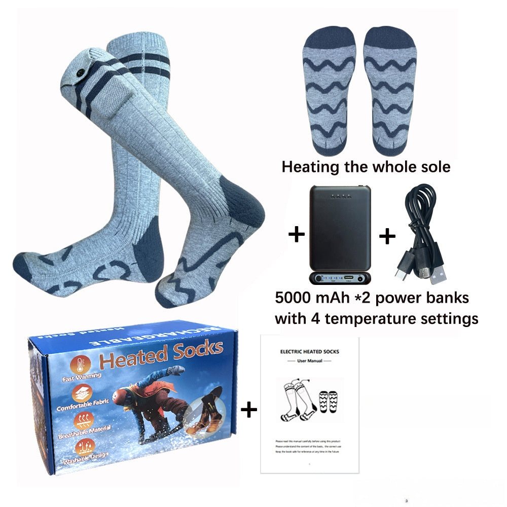 🎅Washable Rechargeable Heated Socks for Men & Women
