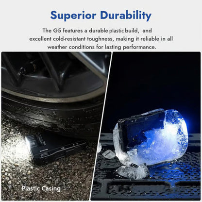 G5 Premium Rotatable RGB Mini Pocket Flashlight, 400 Lumens, USB-C Rechargeable