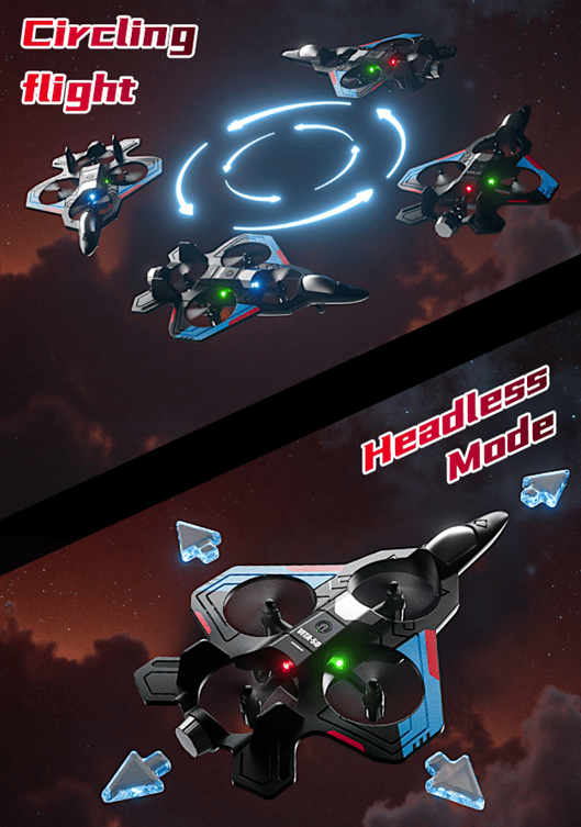 🎁🔥2025 New Style🔥 4DRC V50 Foam Remote Control Airplanes RC Planes for Kids Adults