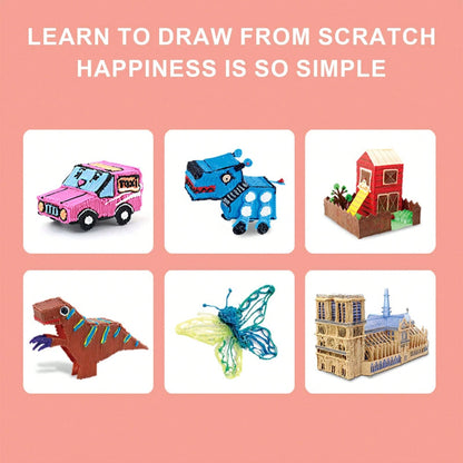 🎉🎁NEW 3D Printing Pen 3d Pen Set for Kids, LCD Display with PLA Filament