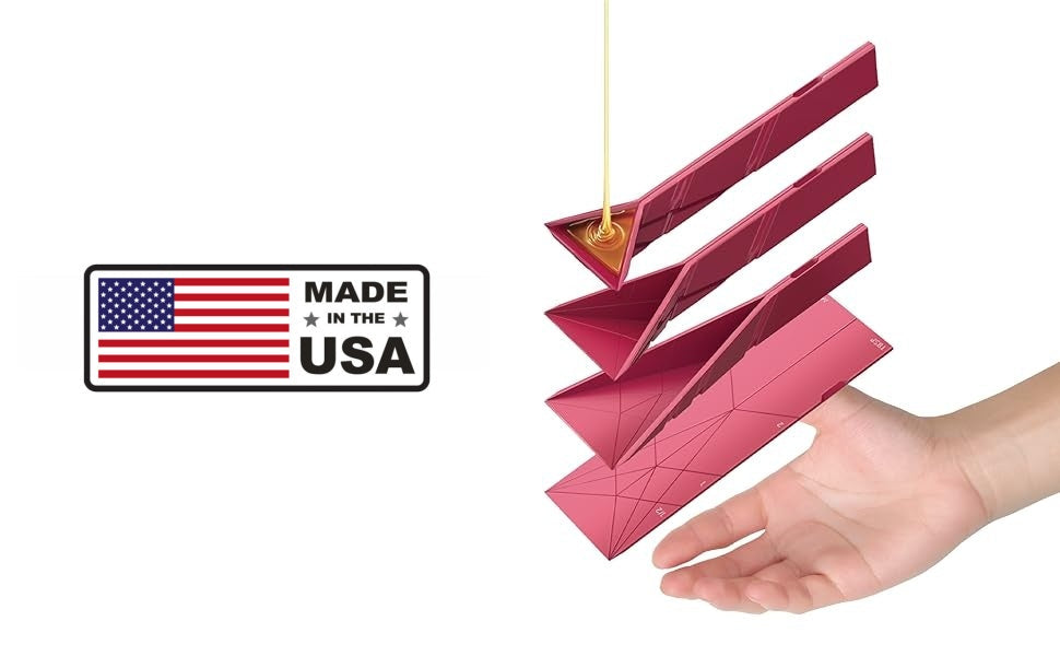 Original Flat 3-in-1 Folding Measuring Spoons