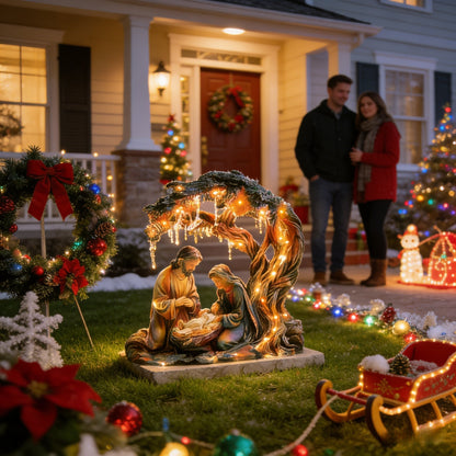 🎄🎁Christmas Nativity Scene Decorative Figurine