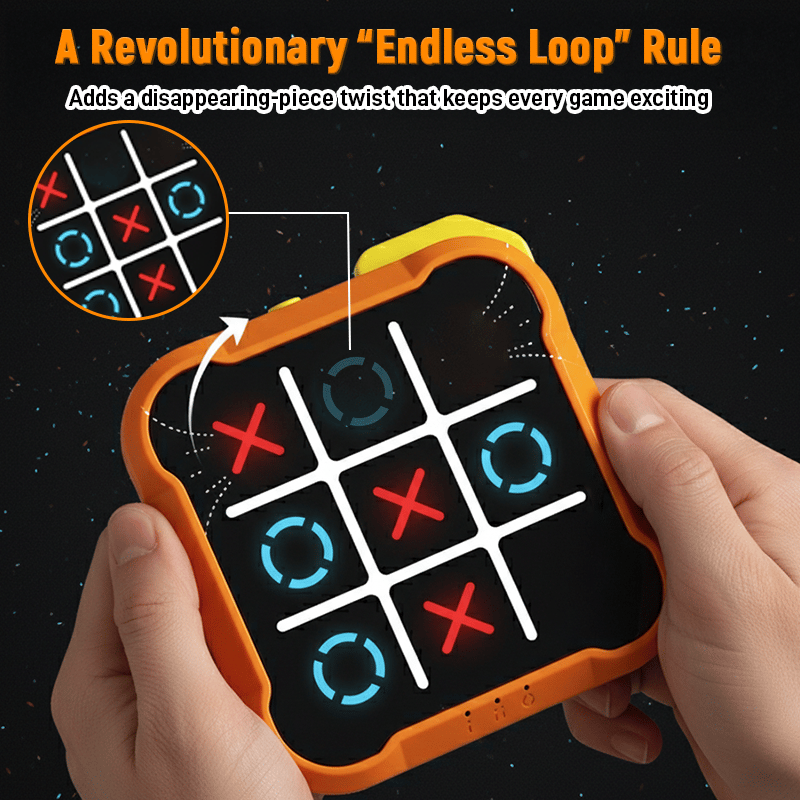 Electronic Tic-Tac-Toe Strategy Game