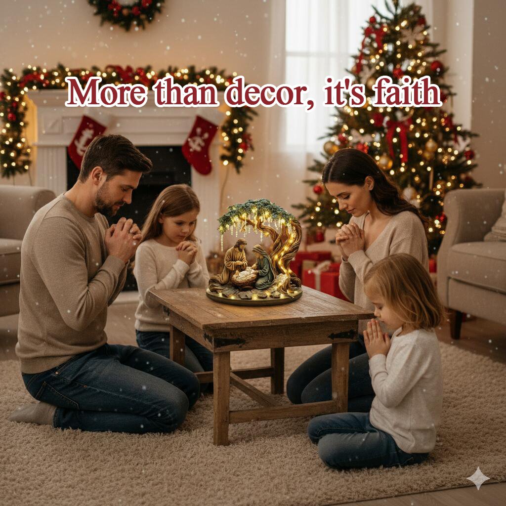 🎄🎁Christmas Nativity Scene Decorative Figurine