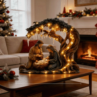 🎄🎁Christmas Nativity Scene Decorative Figurine