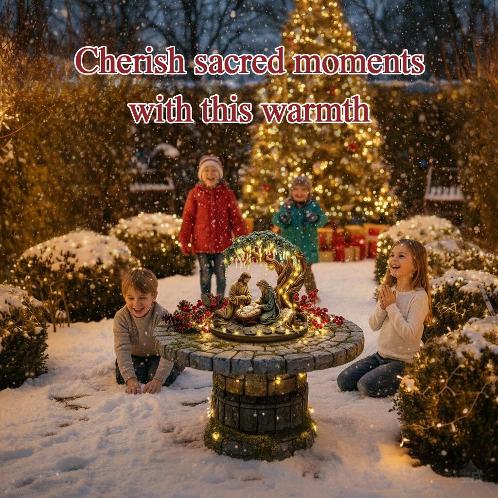 🎄🎁Christmas Nativity Scene Decorative Figurine