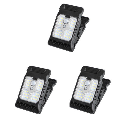 Outdoor Solar Clip Light with Motion Sensor