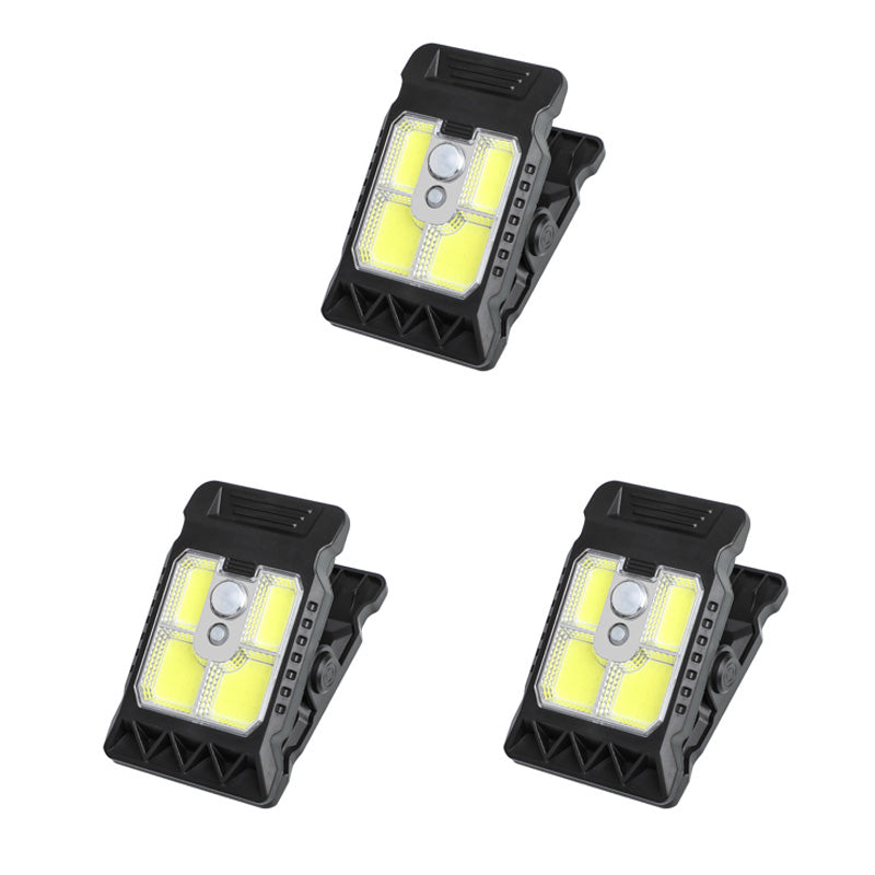 Outdoor Solar Clip Light with Motion Sensor