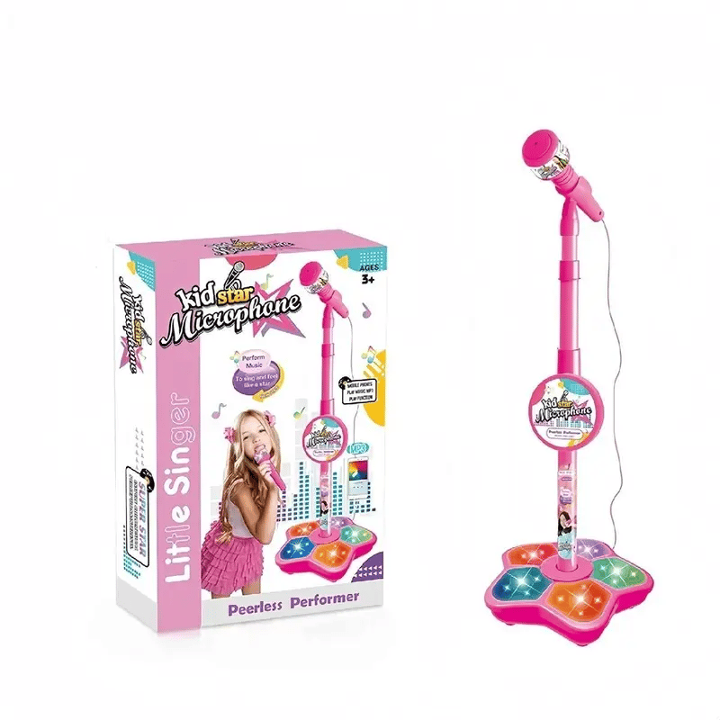 🎁🎄Christmas Sale 60% OFF! 🎤✨Karaoke Machine Toy Set with Light